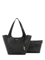 GUESS Calista 2 in 1 Tote Coal Logo
