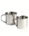 Trinkbecher Edelstahl 300/500ml, Camping Geschirr, Tassen -NEU-