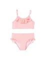 Vertbaudet Bikini mit Rüschen Mädchen Koralle 98/104