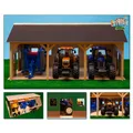Van Manen Kids Globe Bauernhof-Schuppen für 3 Traktoren 77,5x57,5x38 cm Kinder Spielzeug 12318