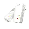 FRITZ! Powerline 1260E WLAN Set 1200 Mbit/s Eingebauter Ethernet-Anschluss Weiß (20002795)