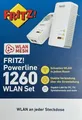 AVM FRITZ Powerline 1260 WLAN  1260 + 1220 Adapter Set 20002795 neue Version