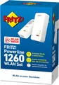 AVM FRITZ!Powerline 1260 WLAN Set WLAN-Access Point, ideal für Media-Streaming