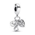 Original Pandora Charm Anhänger 792201C01 Unendlichkeit, Familie und Stammbaum
