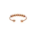 Purelei Shade Anxiety Ring Damenring aus Edelstahl – Fidget Anti-Stress-Ring verstellbar, wasserfest, eleganter Frauenring als modischer Schmuck, Größen 50-66 erhältlich