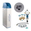 Wasserenthärtungsanlage Aqmos R2D2-72 Set mit Rückspülfilter, Anschlussset und