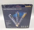 BaByliss AS6550E Air Wand Haartrockner Blue 3in1 Glättplatte Styler #KT8322X-