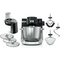 BOSCH MUMS6ZS13D Küchenmaschine silber/schwarz 1.600 W - Schwarz/Silber