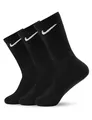 NIKE 6 X Sport Socken 2 X 3er Pack SX7664 SX4508, Farbe:Black White/Schwarz Weiß, Größe:S = 34-38