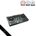 Numark Mixstream Pro Go Tragbarer DJ-Controller mit Akku-Mixer mit Vorbau