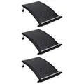Gebogene Solar-Heizungen für Pool 3 Stk. 110x65 cm