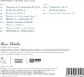 Miyu Shindo - Chopin  Piano Works CD - CD - D4z