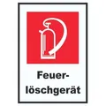 HB-Druck Hinweisschild Feuerlöschgerät Schild, wetterfest, stabil, UV-beständig, kratzfest DIN-A4 210x297mm