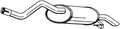BOSAL 200-033 Endschalldämpfer für RENAULT Thalia I (LB) THALIA II (LU1/2)