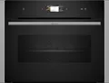 C24FS31N0 Kompakt-Dampfbackofen 45cm Edelstahl TFT-TouchDisplay HomeConnect 22Heizarten
