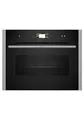 NEFF C24FS31N0, N90, Compact-Dampfbackofen integrierbar, Made in Germany, Full Touch TFT-Display, Dämpfen bis 120°C, Air Fry via Home Connect App, Soft Open and Close, 60 x 45cm, Edelstahl