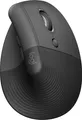 Logitech Lift, kabellose ergonomische vertikale Maus, Graphite, USB/Bluetooth