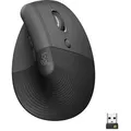 Lift Right Vertical - Graphite - Ergonomische Maus (Schwarz)
