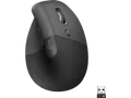 LOGITECH 910-006473 Lift Vertikale Ergonomische Maus, Graphite