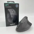 Logitech Lift Vertikale Ergonomische Maus, Kabellos, Bluetooth oder Logi Bolt US