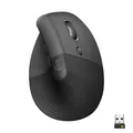 Logitech 910-006473  Lift Vertikale Ergonomische Maus, Graphite, Neu