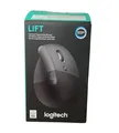 Logitech Lift Kabellose Vertikale Maus Bluetooth + Bolt - Grafit (Rechtshänder)
