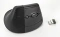Logitech Lift Vertikale Ergonomische Maus Kabellos Bluetooth, USB-Empfänger