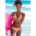 Sunseeker Triangel-Bikini-Top Mila, im floralen Design gelb 34