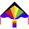 Ecoline Einleiner Drachen Simple Flyer Rainbow Spannweite (Details) 1200 mm Windstärken-Eignung 2 - 5 bft