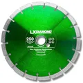 LXDIAMOND Diamant-Trennscheibe 250mm x 25,4mm - für Schneidetische, Brückensägen - Diamantscheibe zum Trennen von Stein, Beton, Ziegel, Mauerwerk - 250 mm Steinscheibe in Profi Qualität