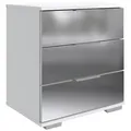Livetastic Nachtschrank Wimex Easy Plus C, Weiß, Kunststoff, 3 Schublade(n) Schubladen, 52x58x38 cm, BQ - Bündnis für Qualität, Made in Germany, DIN EN ISO 9001, Typenauswahl, Schlafzimmer, Nachttische