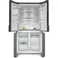 - Siemens KF96NAXEA iQ300 Side-by-Side Kühlschrank - Schwarz/Silber