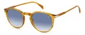 DAVID BECKHAM DB 1139/S DUA STRIPED YELLOW 51/22/150 Herren Sonnenbrillen