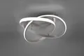 Reality Course LED Deckenleuchte  18W ⌀45cm dimmbar Nickel Matt warmweiss