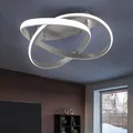 LED Decken Strahler Ring Design Leuchte Küchen Beleuchtung Flur DIMMER Lampe