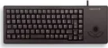 Tas Cherry G84-5400 XS Trackball Keyboard schwarz dt. USB