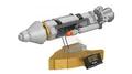 BlueBrixx Pro - Star Trek Phoenix - Sci-Fi Raumschiff-Modellbausatz für Erwachsene und Kinder, Klemmbausteine-Set aus 121 Teilen, Offizielle Lizenz, Science-Fiction Geschenk, 104961