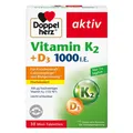 Doppelherz Vitamin K2 + D3 1000 I.E. Tabletten Inhalt: 13.1 g