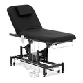 Physa Lyon Black_PH Massageliege 2 Motoren 200 kg Schwarz Massagebank Therapieliege Behandlungsliege
