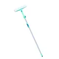 Leifheit AG LEIFHEIT Window & Frame Cleaner L Telescope Fensterwischer, Fensterabzieher mit Teleskopstiel und Gelenk, Wischbreite: 32 cm 51120