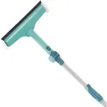 Leifheit Fensterreinigungsset Click-System, 51120, Abzieher 32cm mit Einwascher & Teleskopstiel