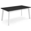 ESSTISCH für 8 Gäste, schwarz, 167/90/75cm