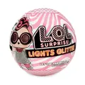 L.O.L. Surprise!-Light Glitter Ball 8 Davon 1 Puppe mit Pailletten, 8 cm, phosph