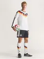 adidas DFB Heimtrikot Authentic langärmlig WM 2026 Gr. S - weiss