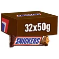Snickers Schokoriegel Karamell geröstete Erdnüsse Großpackung Süßigkeit 32x50g