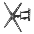 Wiltec TV Halterung 13"–55", TV Wandhalterung schwenkbar bis 25 kg, platzsparende Fernsehhalterung, Fernseher Wandbefestigung einfache Installation
