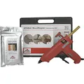 STUBAI WoodRepair Holzreparatur Set BASIC mit Astfüller-Pistole 80W & 8 Stäben Mix 1 – für Knoten, Risse und Holzschäden – Reparatur für Fenster, Parkett, Möbel – Profi & Heimwerker Set im Koffer