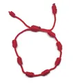 by Dalia – Armband Kabbalah – Kordel, 7 Knoten aus rotem Draht – Unisex – ver...