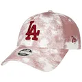 New Era 9Forty WMNS Denim Color Dodgers Cap Basecap Baseballcap Curved Brim MLB LA Los Angeles Damen - Metallschnalle, mit Schirm Winter Herbst Frühjahr Sommer Frühling-Sommer Herbst-Winter - One
