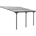 Westmann Terrassendach Aluminium B x T: 435 cm x 300 cm Schwarz